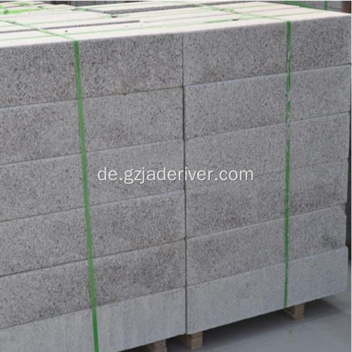 Gray Granite Slab Roadside Stone